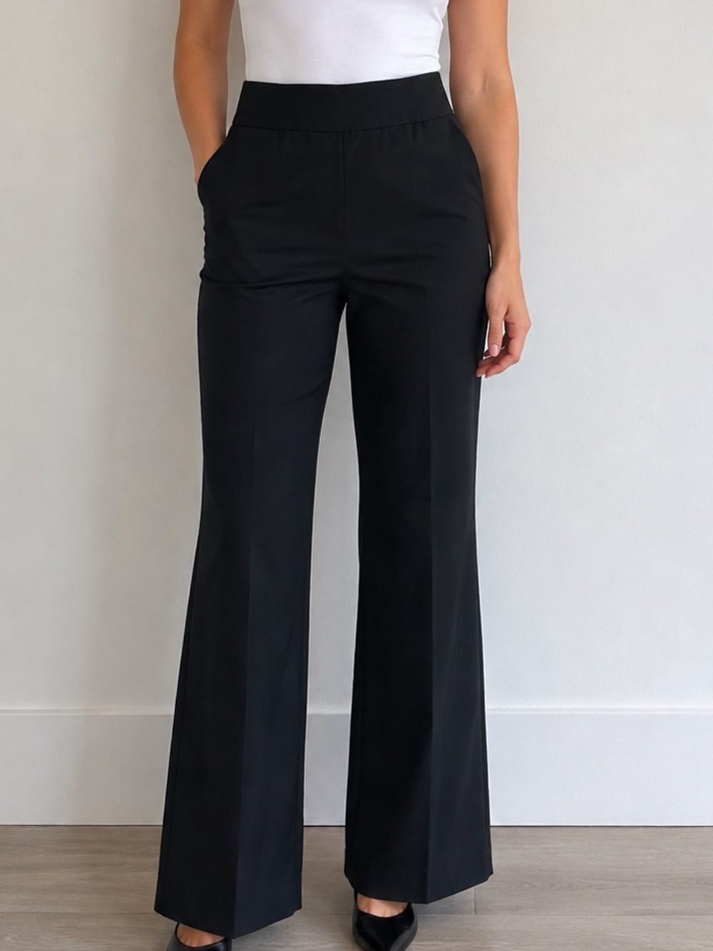 S.C. & CO. Black Bootcut Dress Pants Size 6 NWT | Stretch Career Work Trousers